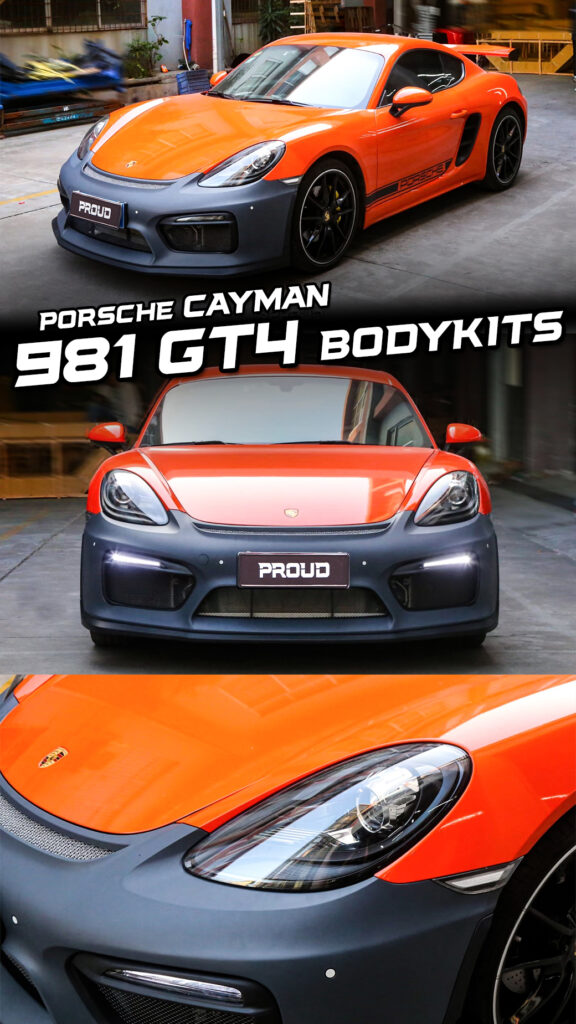 ชุดแต่ง PORSCHE Cayman - 981 GT4