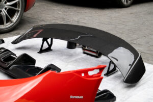 ชุดแต่งแปลงโฉม Porsche 718 Boxster เป็น GT4 Full Bodykits