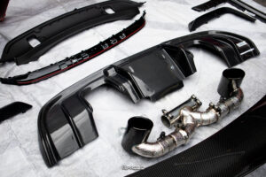 ชุดแต่งแปลงโฉม Porsche 718 Boxster เป็น GT4 Full Bodykits