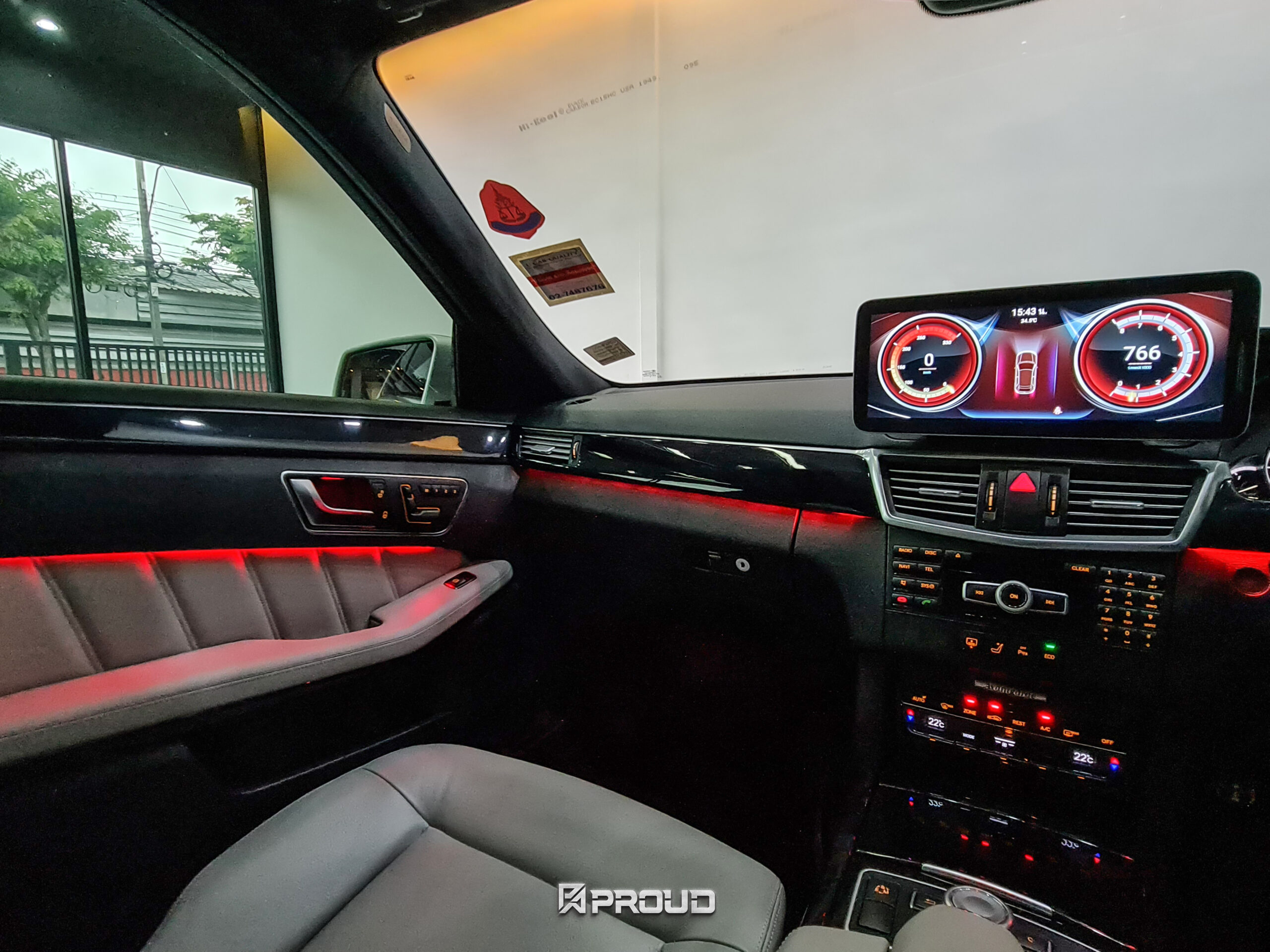 Android Car - จอแอนดรอยด์+Ambient Light