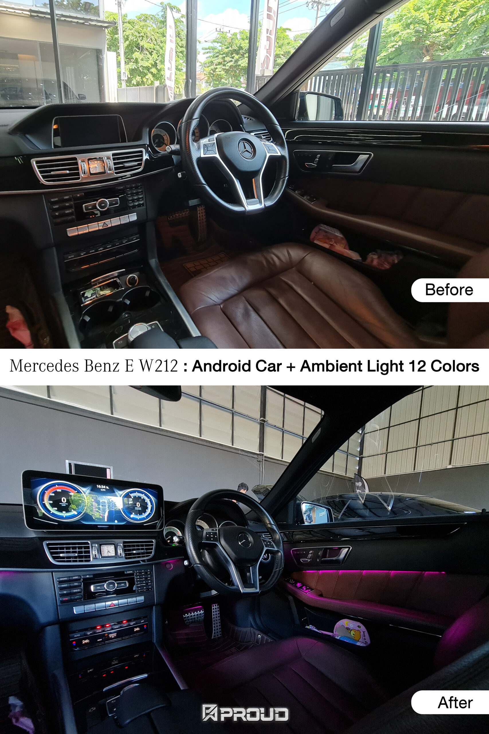 Android Car 12.3" - E W212
