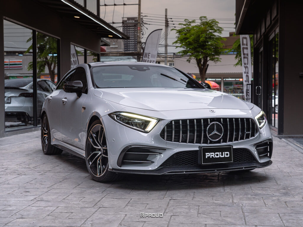 ชุดแต่งคาร์บอน BENZ CLS C257 (2018-2021) พร้อมงาน wrap เปลี่ยนสีรถระดับพรีเมี่ยม