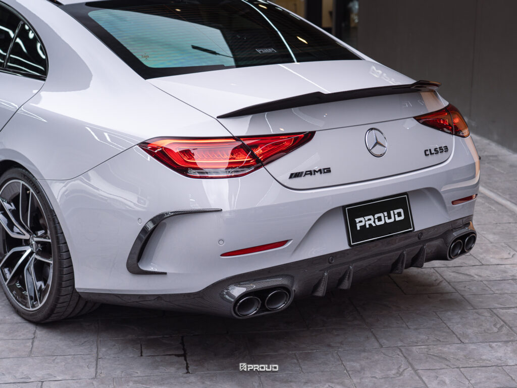 ชุดแต่งคาร์บอน BENZ CLS C257 (2018-2021) พร้อมงาน wrap เปลี่ยนสีรถระดับพรีเมี่ยม