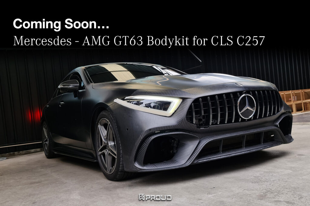 ชุดแต่งแปลงโฉม GT63 Full Bodykits รอบคัน สำหรับ Benz CLS C257