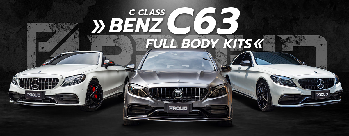 Cover Benz C63 Full Bodykits - ชุดแต่ง Benz C63 Full Bodykits รอบคัน