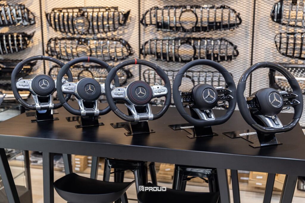 Steering Wheels - อัพเกรดพวงมาลัย BENZ BMW AUDI