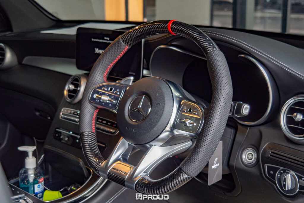 AMG Steering Wheel - พวงมาลัยคาร์บอน AMG