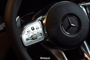 AMG Steering Wheel - พวงมาลัยคาร์บอน AMG