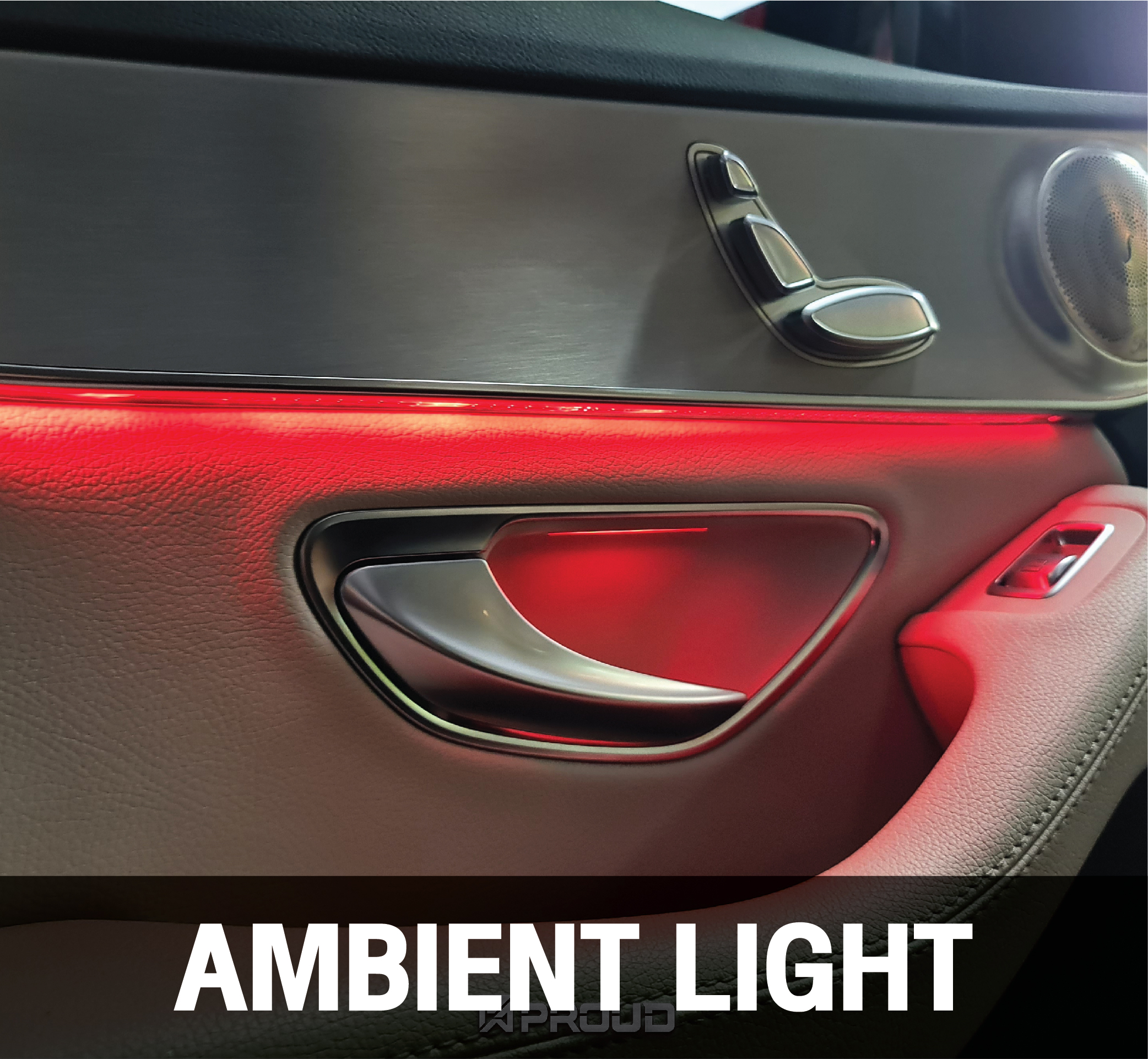 Ambient Light - ไฟแอมเบี้ยนตรงรุ่น BENZ BMW AUDI