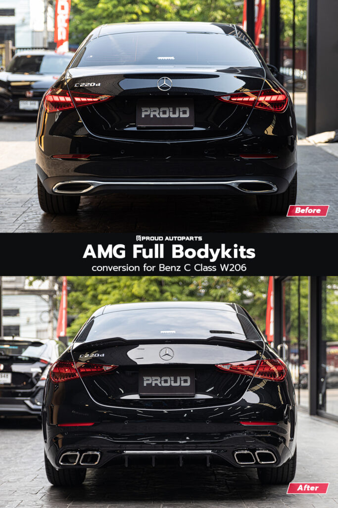 ชุดแต่งแปลงโฉม Benz C W206 - Avantgard เป็น AMG