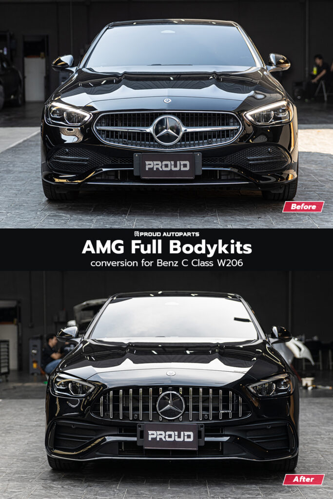 ชุดแต่งแปลงโฉม Benz C W206 - Avantgard เป็น AMG
