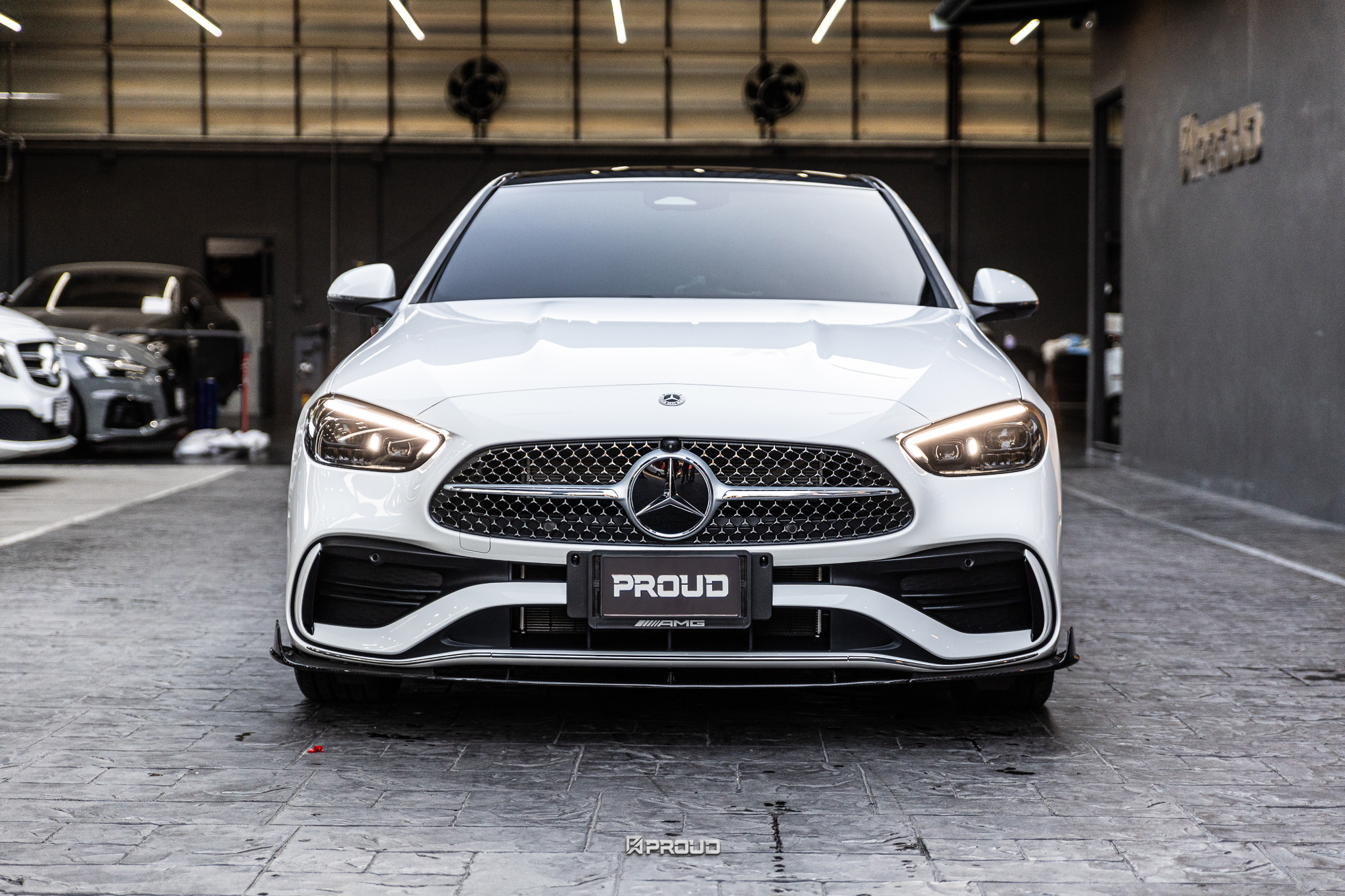 ลิ้นหน้า Benz C Class W206 ( PS Style ตรงรุ่น ) ลิ้นหน้า Benz C Class W206 ( PS Style ตรงรุ่น )