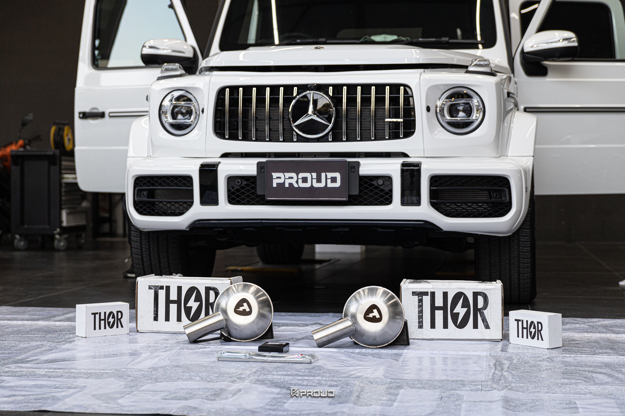 ท่อลำโพง THOR - Benz G Class W463 ท่อลำโพง THOR