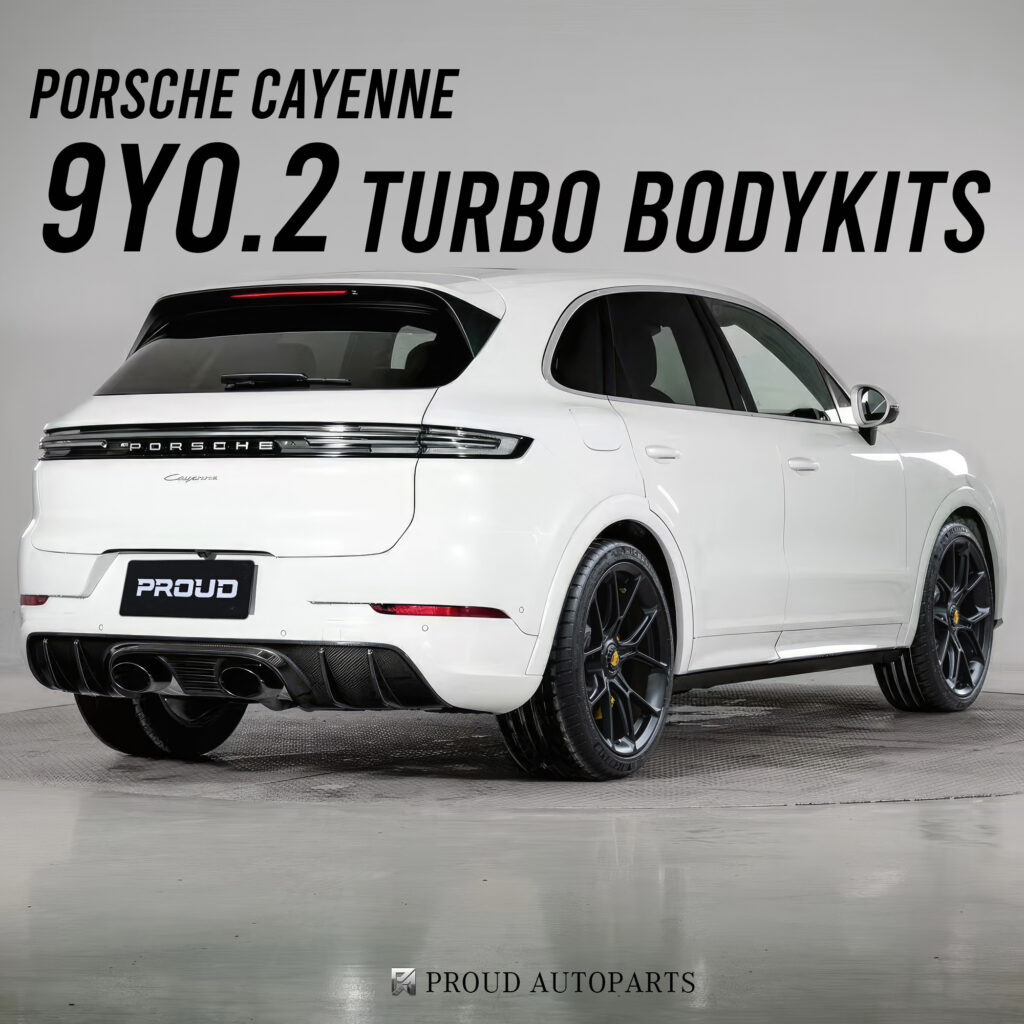 ชุดแต่ง TURBO รอบคัน PORSCHE Cayenne 9Y0.2 ตรงรุ่นปี 2024