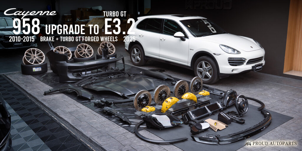 ชุดแต่งแปลงโฉม CAYENNE 958 เป็น TURBO GT 2025