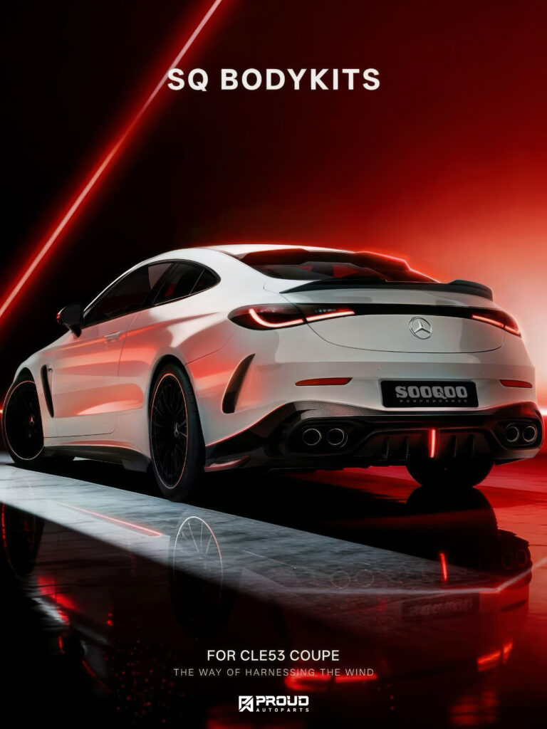 ชุดแต่ง SOOQOO คาร์บอนรอบคัน Benz CLE53 C236 (2025)