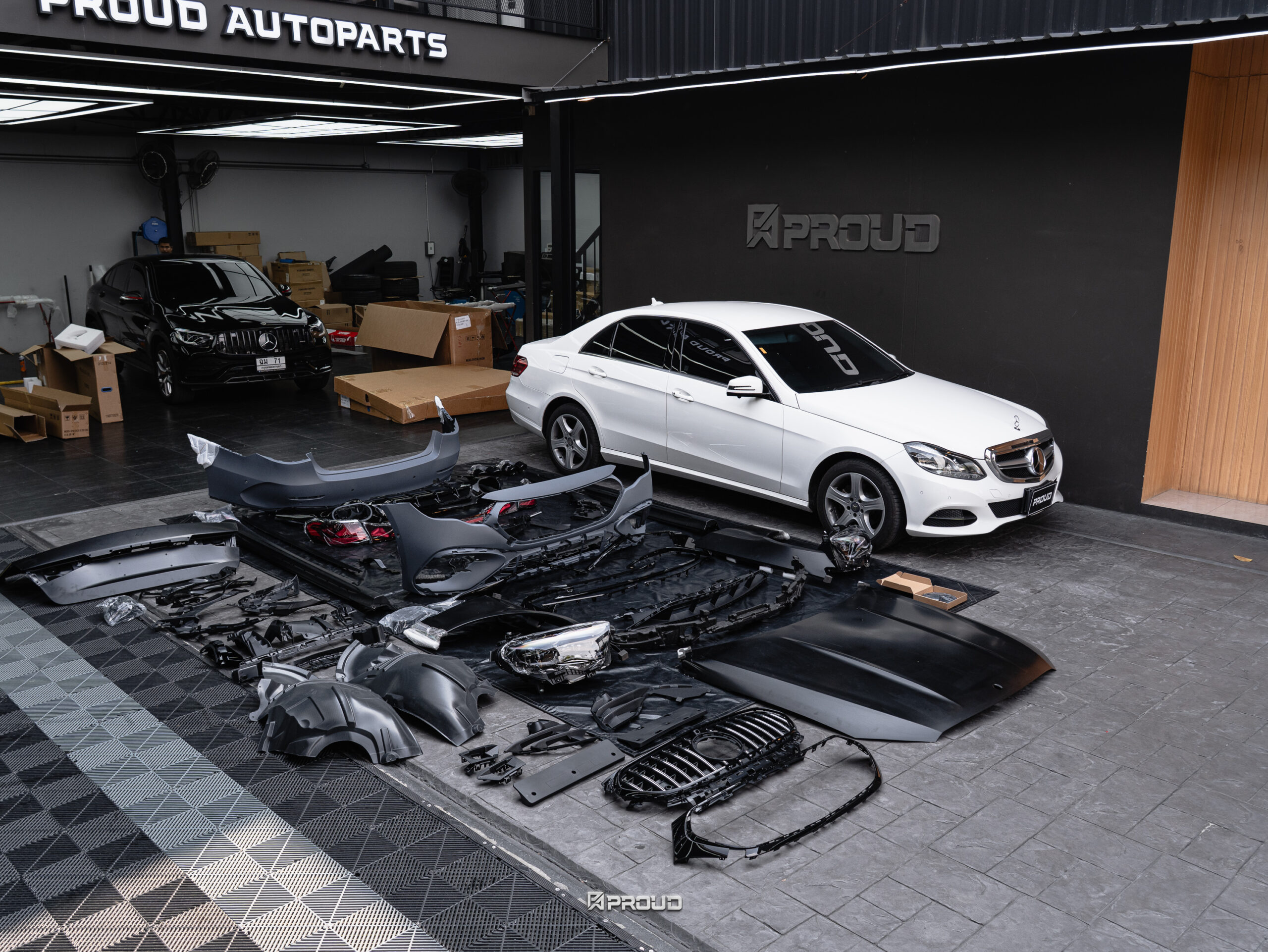 ชุดแต่งแปลงโฉม W214 E53 สำหรับ Benz E-Class W212