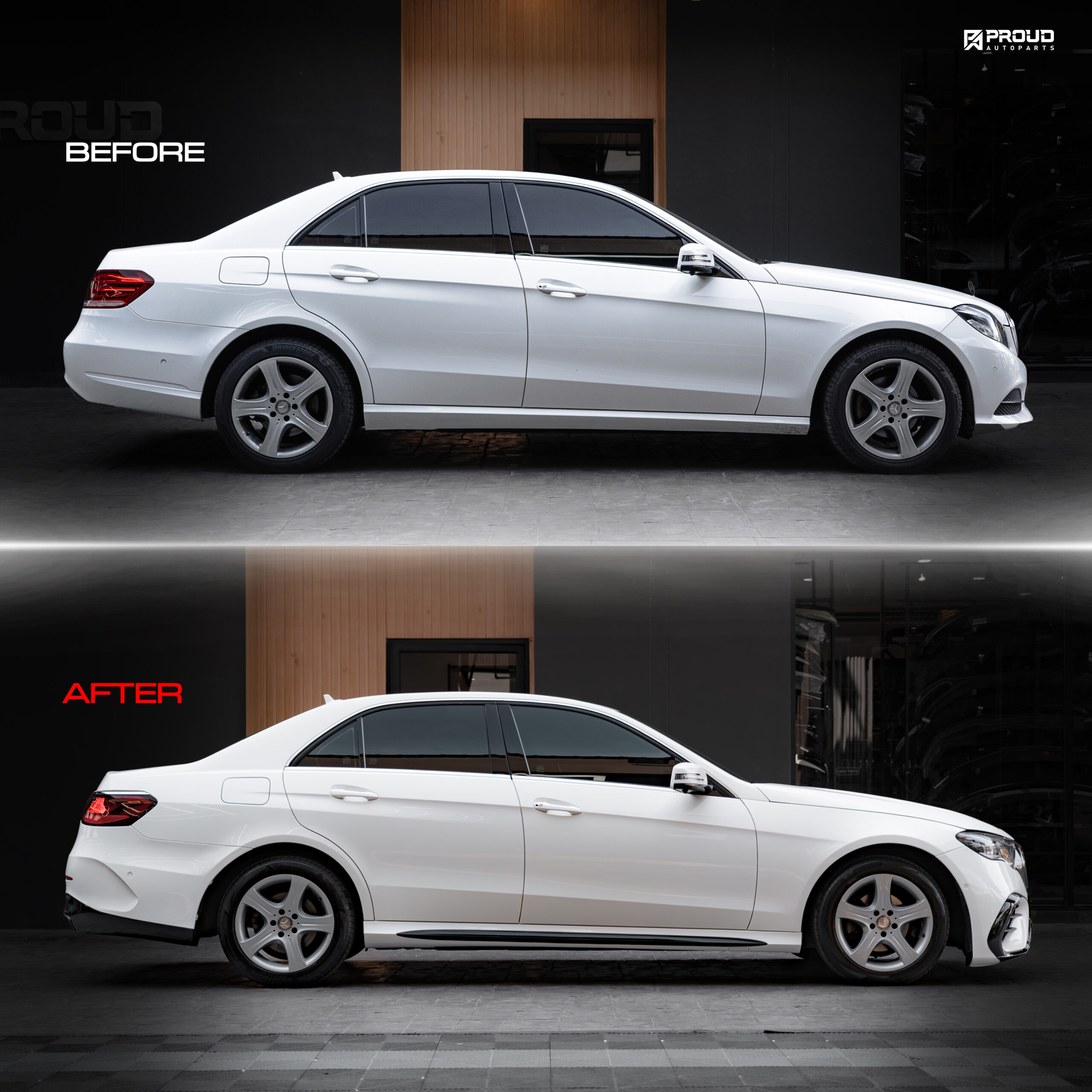 ชุดแต่งแปลงโฉม W214 E53 สำหรับ Benz E-Class W212