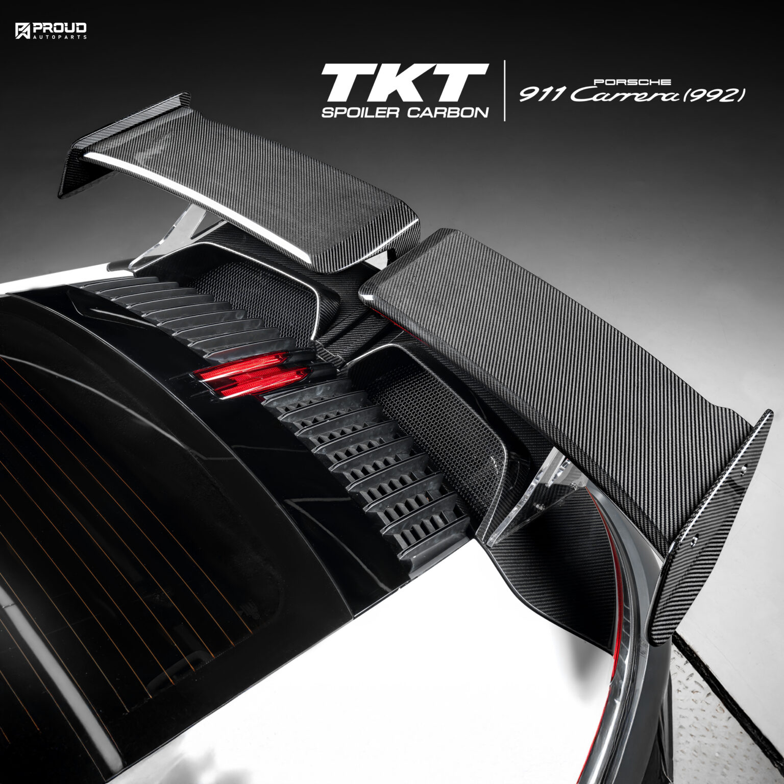 สปอยเลอร์คาร์บอน TKT Carbon สำหรับ Porsche Carrera 911 (992) • Proud ...