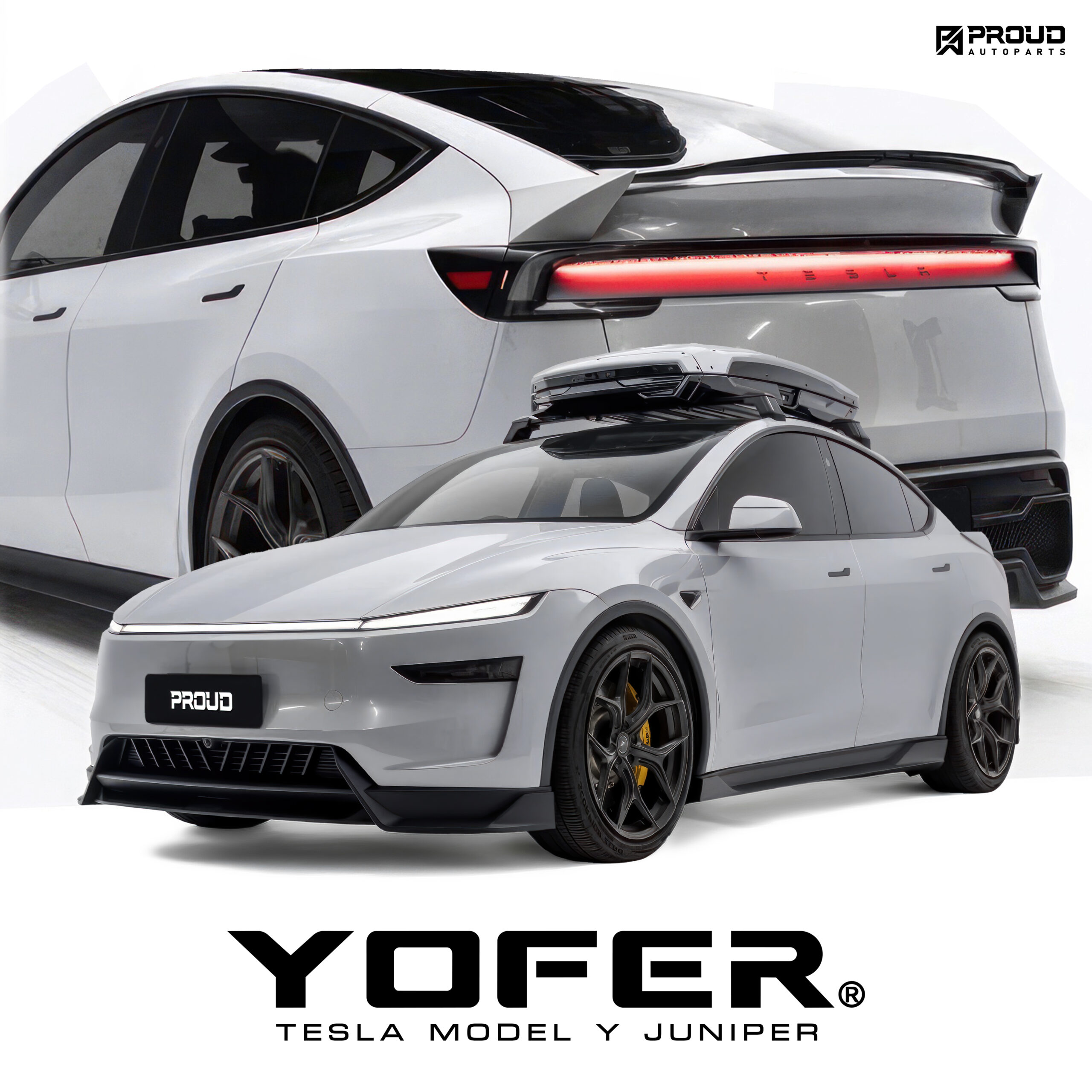 ชุดแต่งรอบคัน YOFER สำหรับ Tesla Model Y Juniper