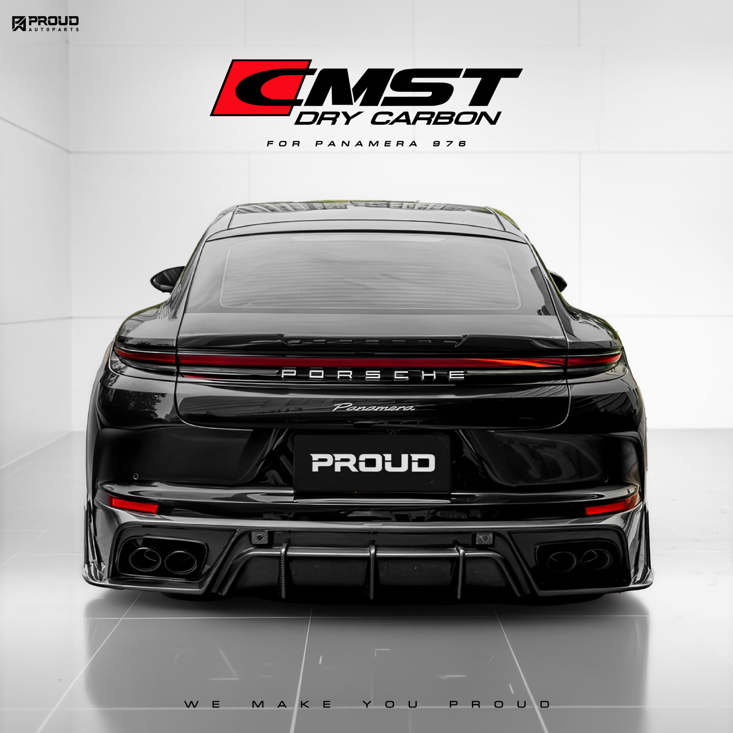 ชุดแต่ง คาร์บอนรอบคัน CMST Dry Carbon สำหรับ Panamera 976