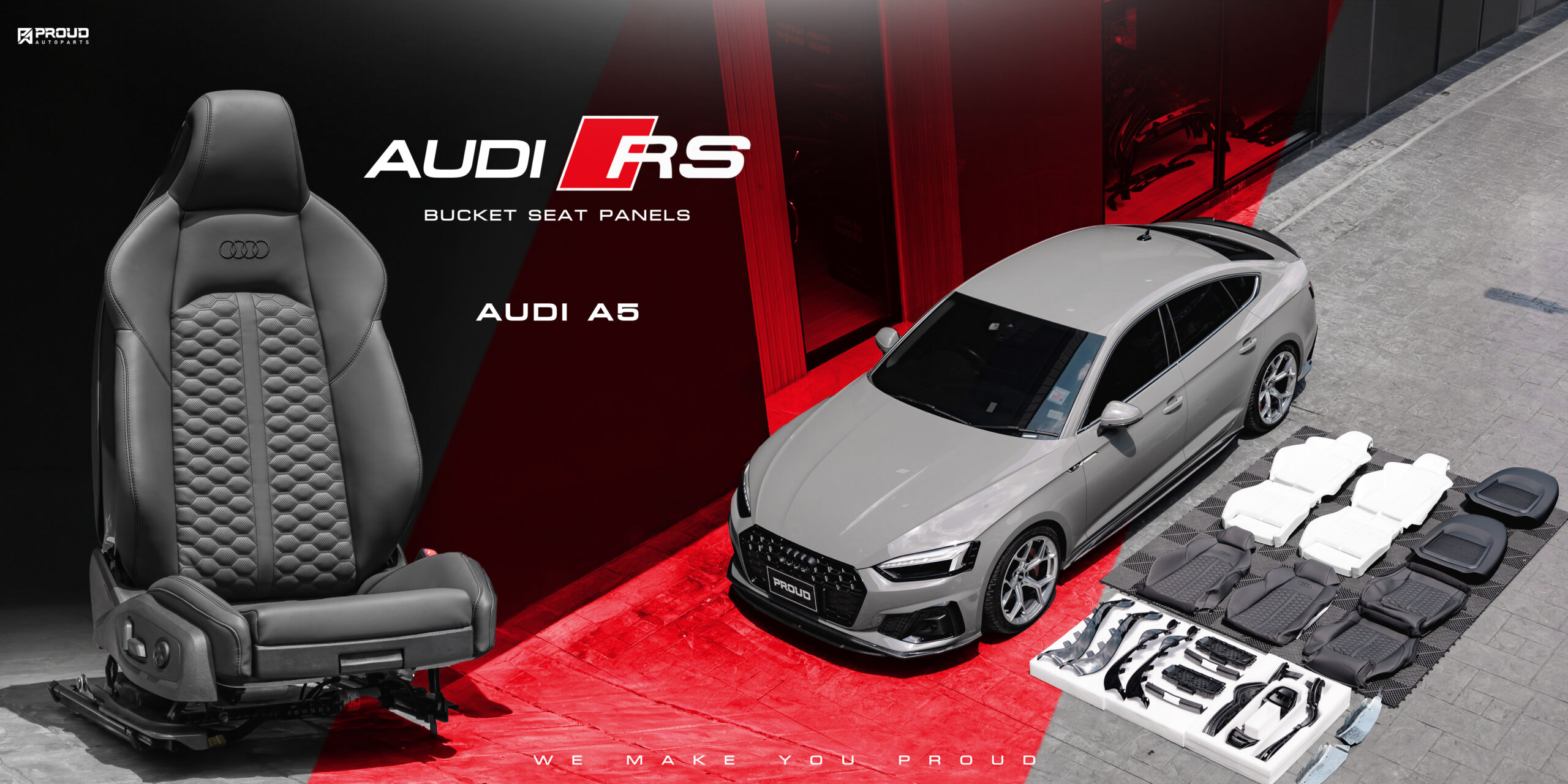 ชุดเบาะ Audi RS Seats